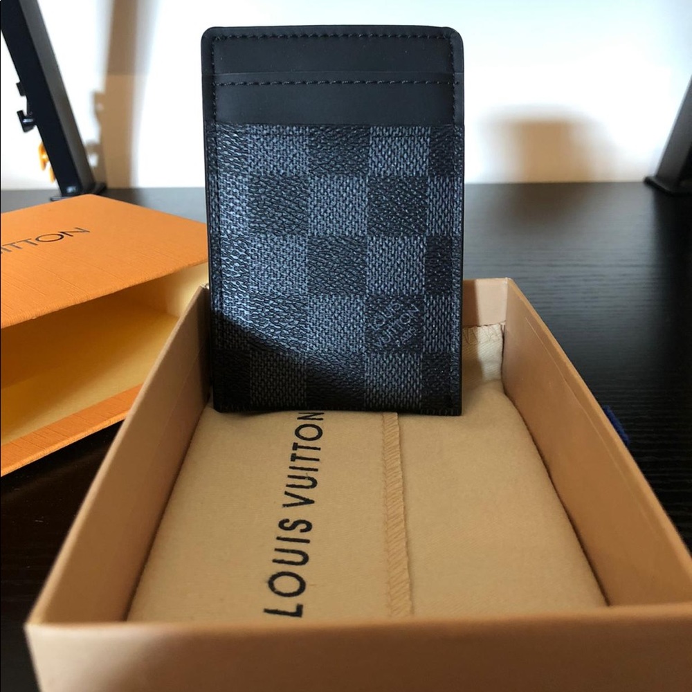 Louis Vuitton Money Clip N63217 Damier